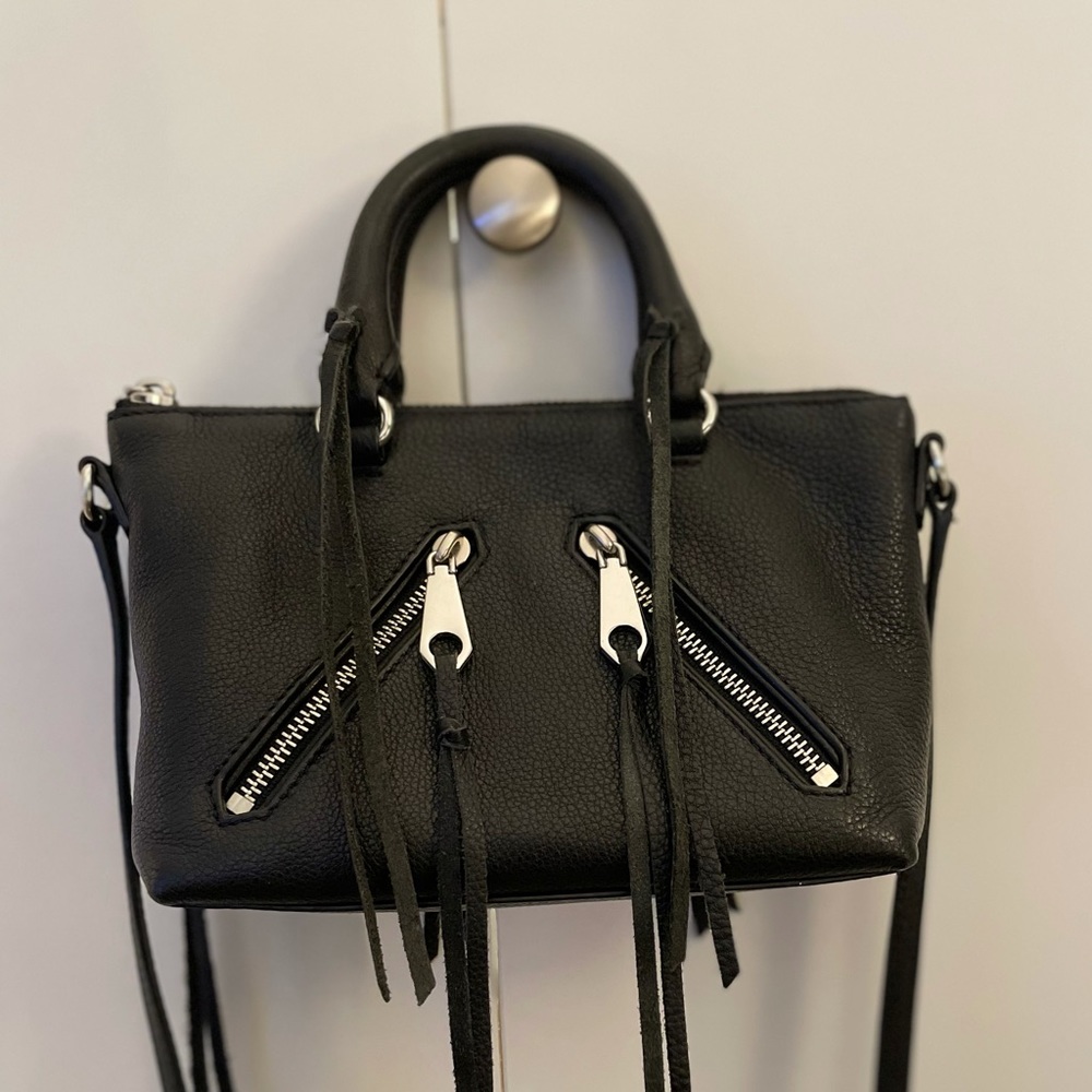 EUC Rebecca Minkoff Micro Moto Crossbody